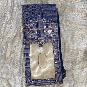 Brahmin blue wallet